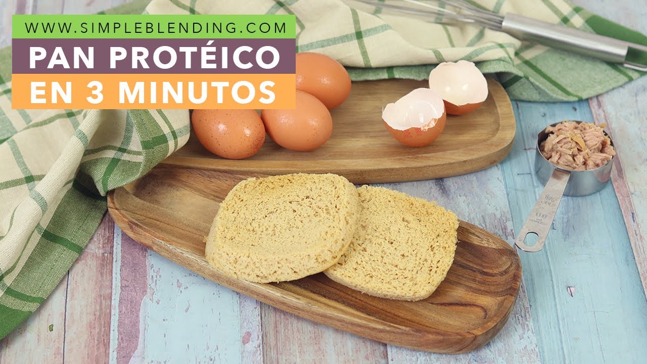 PAN PROTÉICO DE ATÚN Y HUEVO MUY RÁPIDO | Receta casera de pan cetogénico de atún
