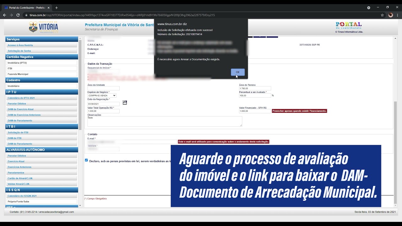 Veja como &eacute; f&aacute;cil solicitar o ITBI
