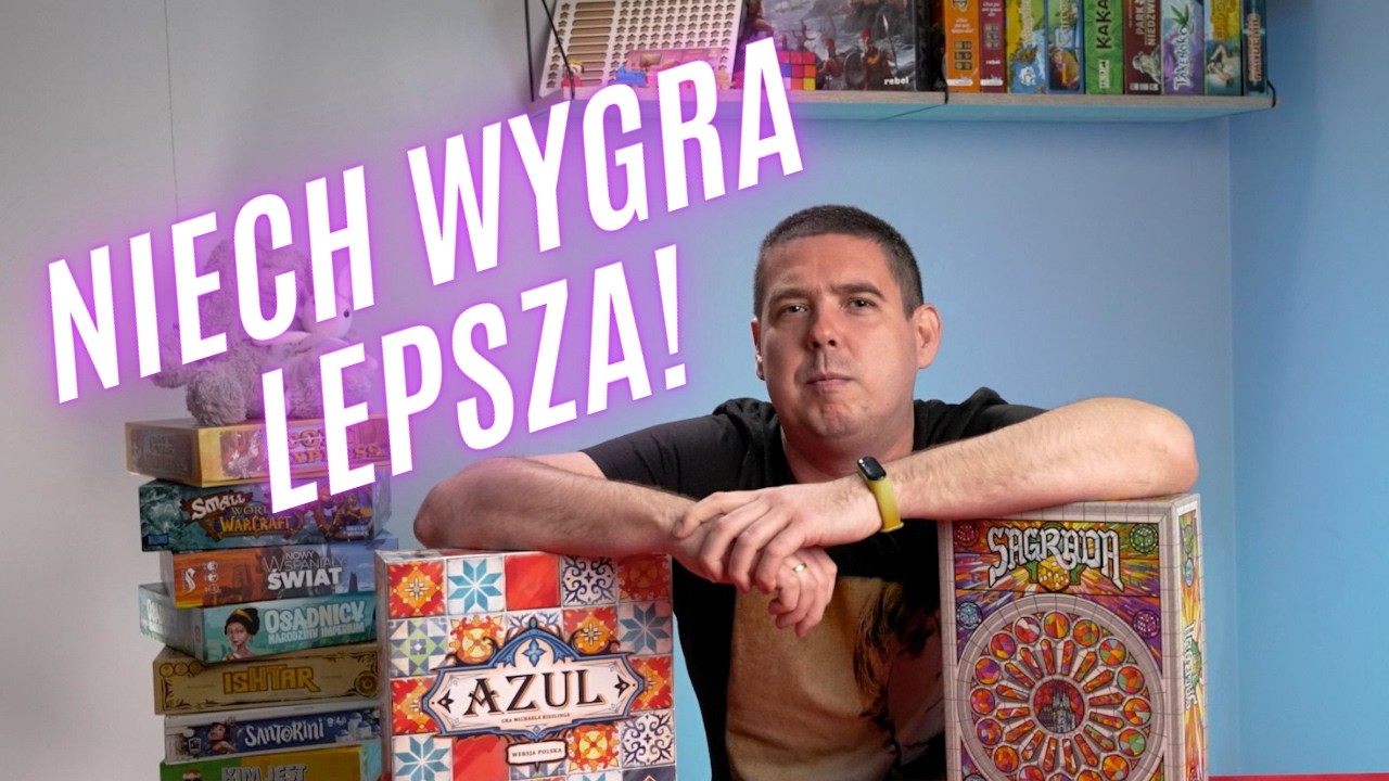 Azul czy Sagrada? Por&oacute;wnanie abstrakcyjnych gier rodzinnych