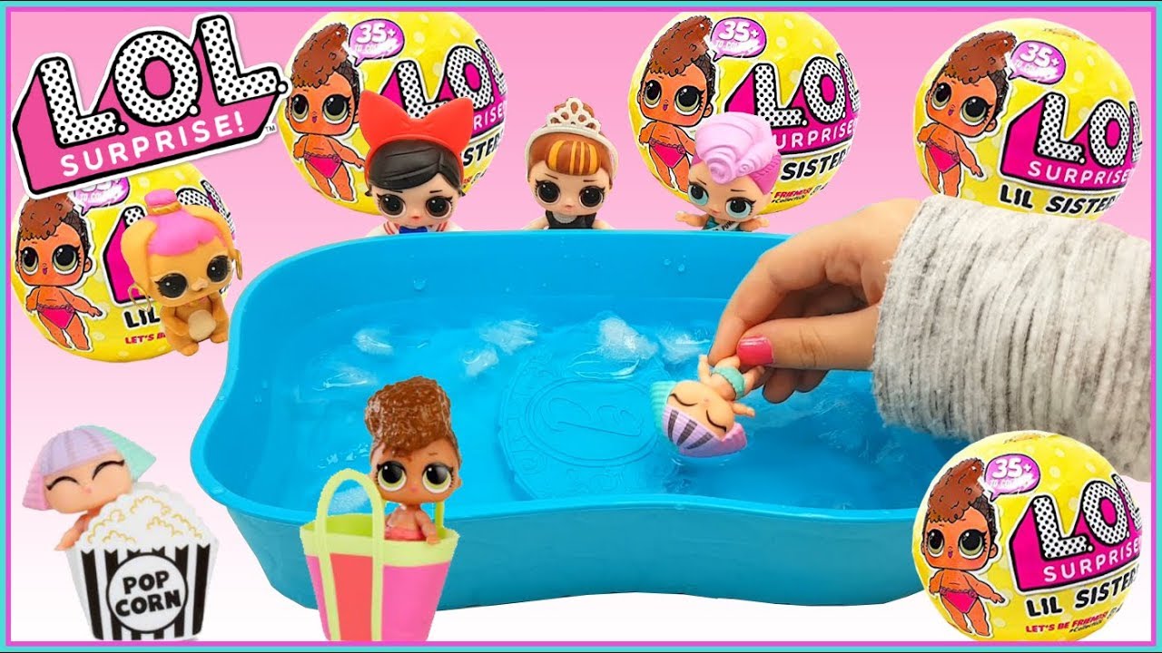 Muñecas LOL Surprise SERIE 3 LIL SISTERS ¡¡Mira como cambian de color!!