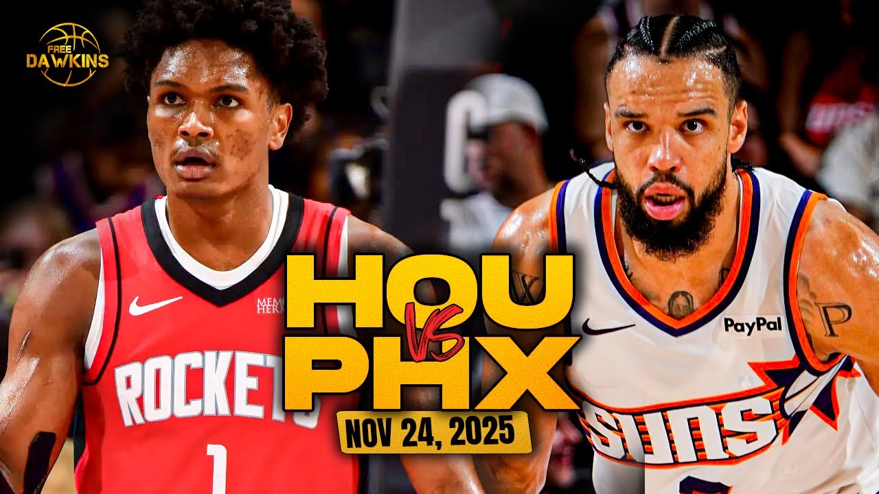Houston Rockets vs Phoenix Suns Full Game Highlights | Nov 24, 2025 | FreeDawkins