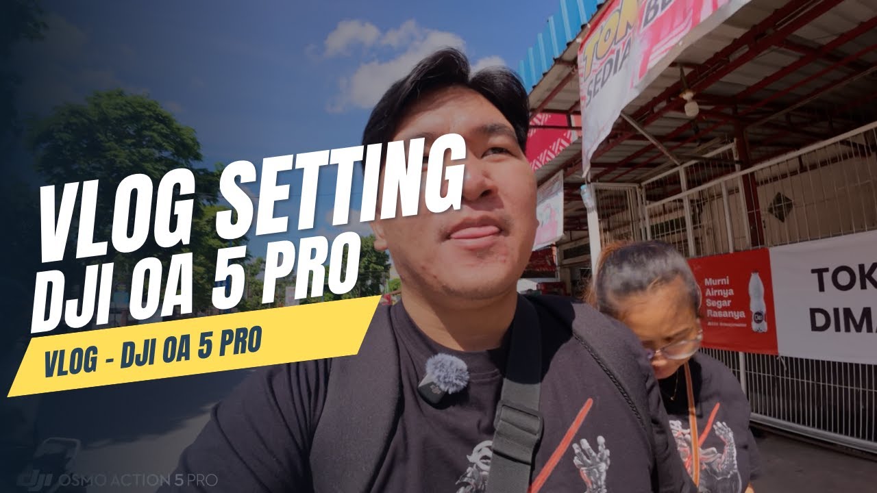 BEST VLOG SETTING FOR DJI OSMO ACTION 5 PRO