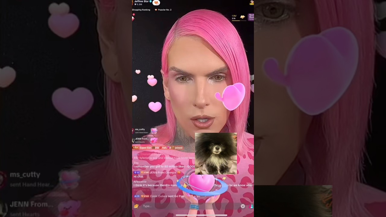 Jeffree’s open discussion about autism …