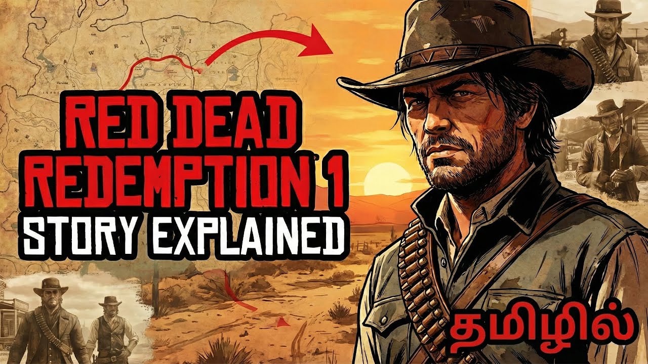 Red Dead Redemption 1 Full Story Explained in Tamil | RDR1 Recap