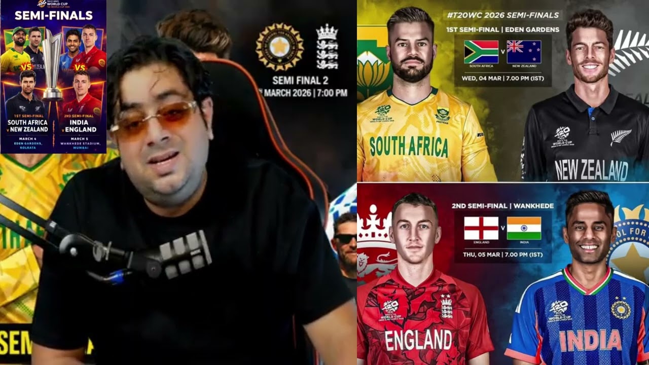 Big Semi-Final 😱 NZ vs SA & IND vs ENG 🔥 PCB Be Like: अभी पैसे मांगता हूँ 😂| India ODI Schedule 2026