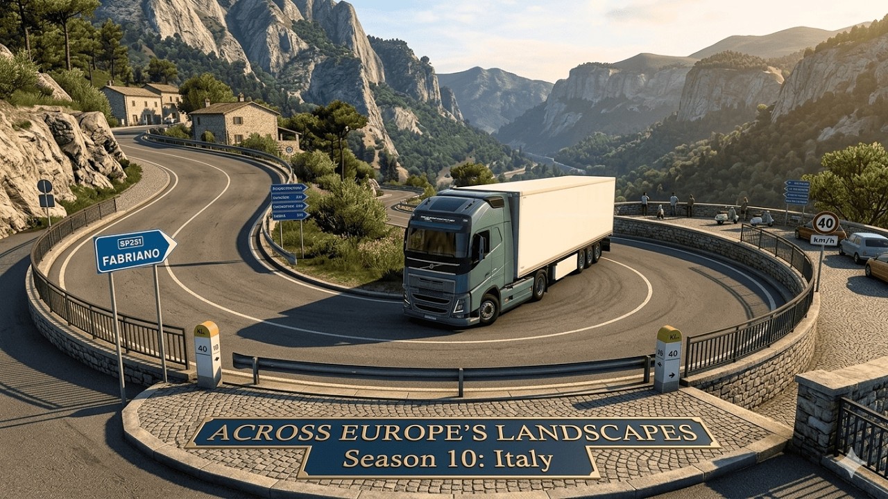 Across Europe’s Landscapes ~ Season 10: Italy / Frosinone → Fabriano [15/03/2026] (Part I)
