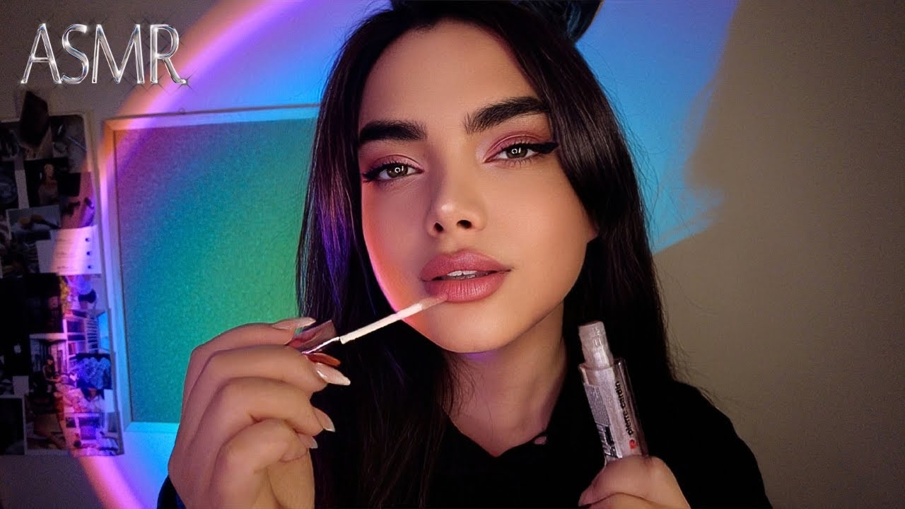 گوشات 100٪ تحریک میشه|50 لایه لیپ گلاس میزنم برات|persian asmr