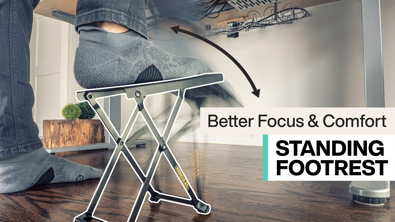 This $13 Footrest Improved Comfort at My Standing Desk!