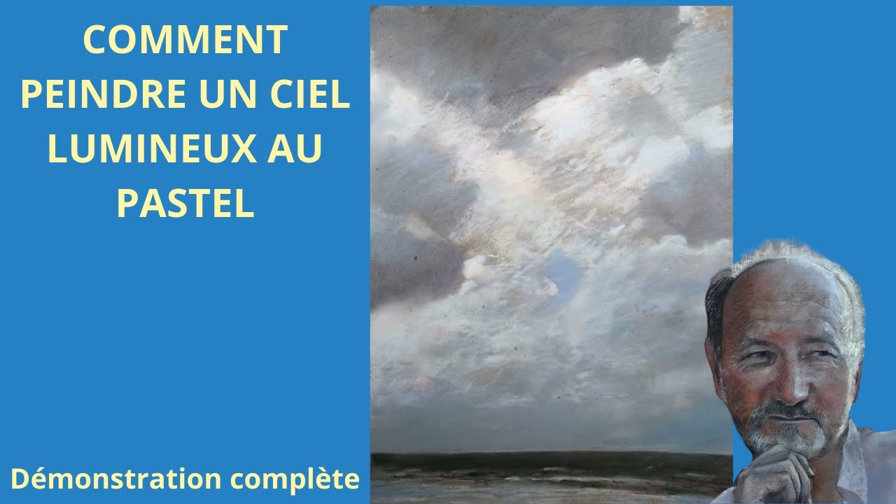 COMMENT REALISER DES NUAGES GRIS VIVANTS ET LUMINEUX AU PASTEL