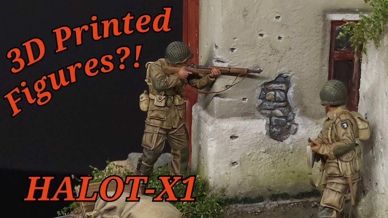 1/35 WW2 Diorama | 3D Printer HALOT-X1