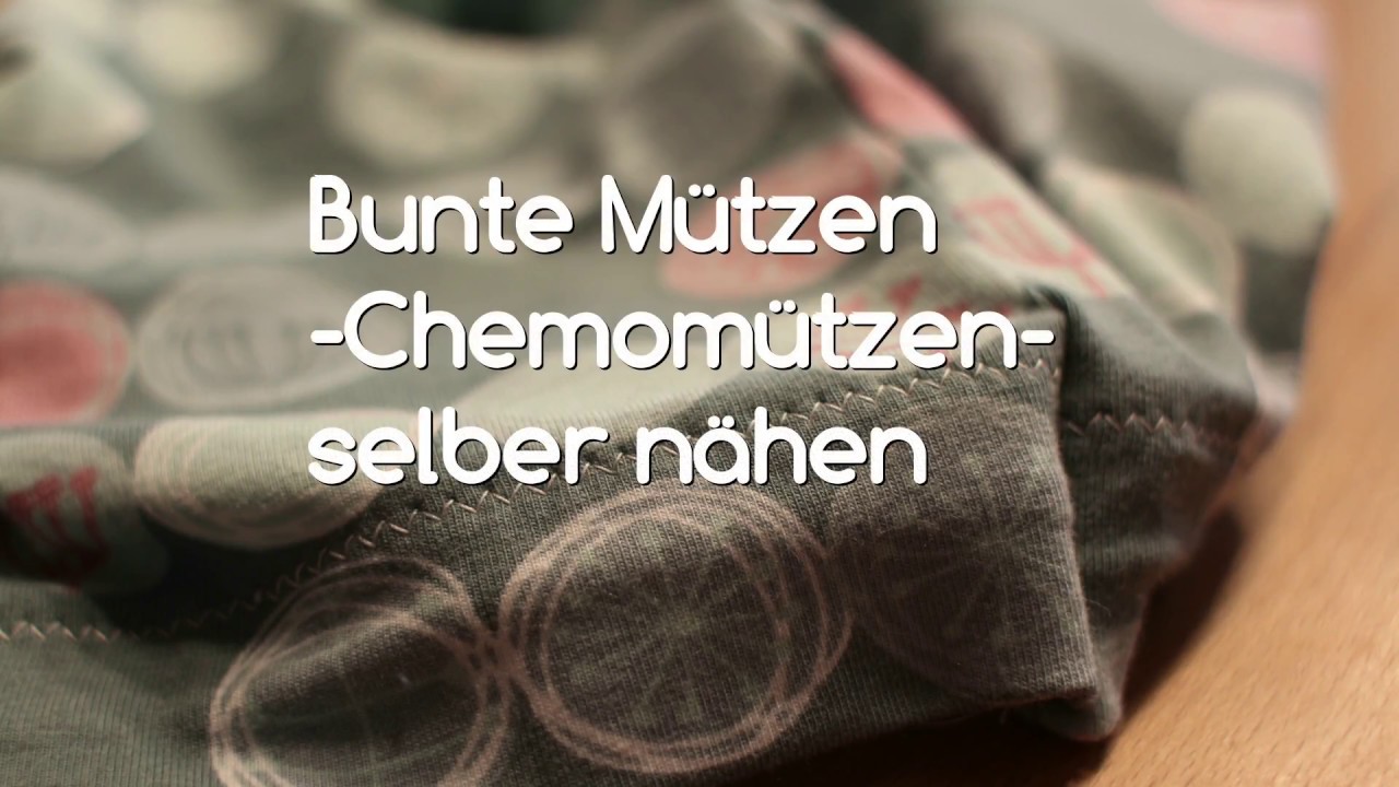 Einfache Mützen selber nähen - Chemomützen
