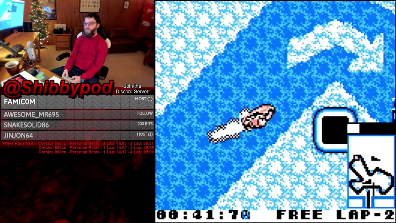 (TWR) (TWR) Wave Race (Gameboy) Corsica 800cc 1 Lap - 13.69