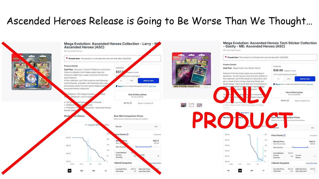 Ascended Heroes Release is Going to Be Worse Than We Thought