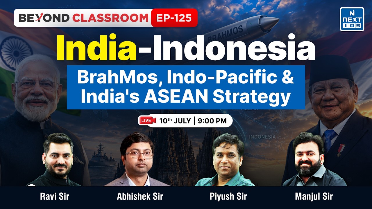 India&ndash;Indonesia Relations Explained | BrahMos Deal, Indo-Pacific & India's ASEAN Strategy