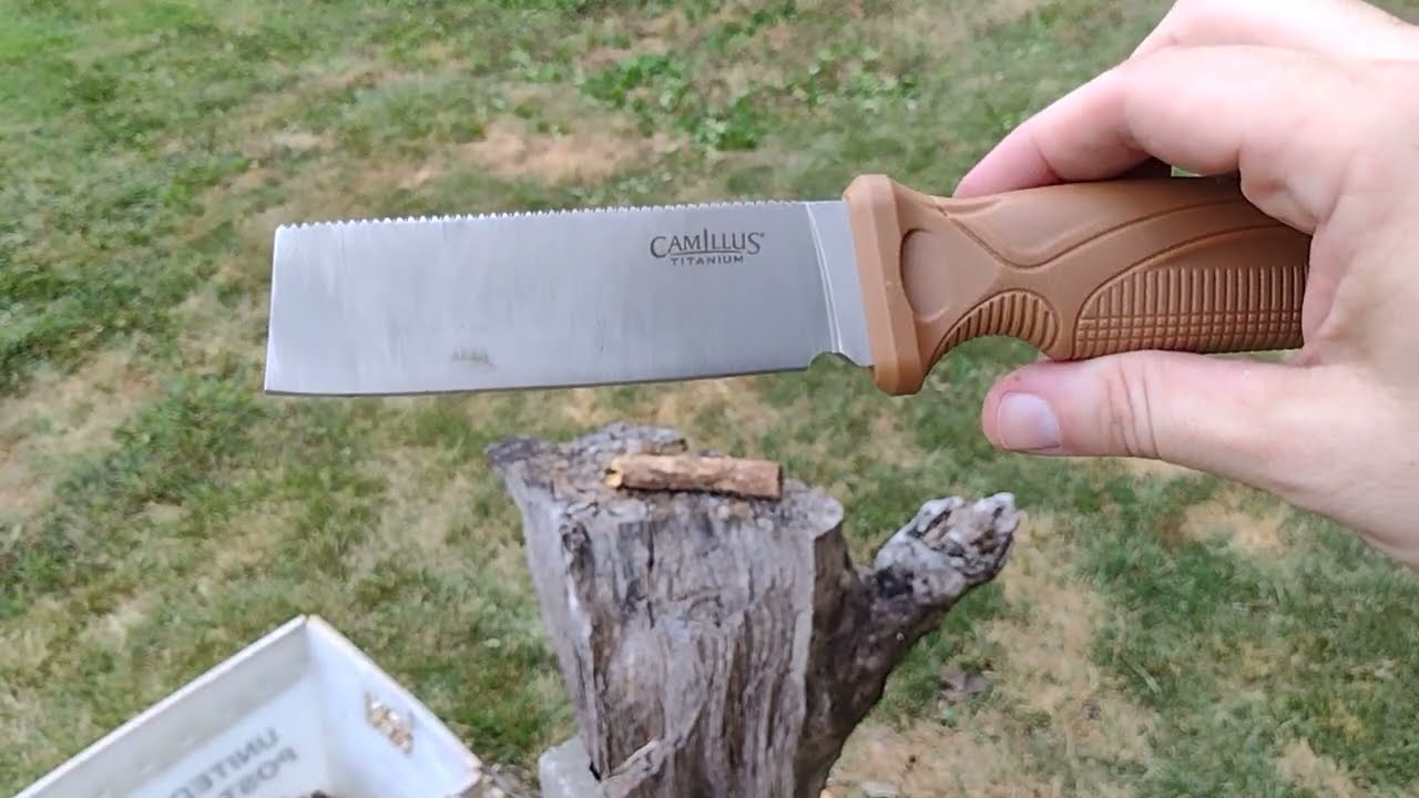 Camillus Titanium Swedge Knife First Impressions