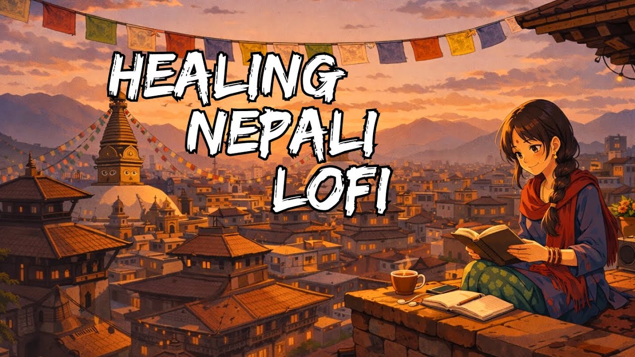 Life Seen From the Rooftop 🌙 | Nepali Lo-Fi EP for Study, Relax & Late Nights
