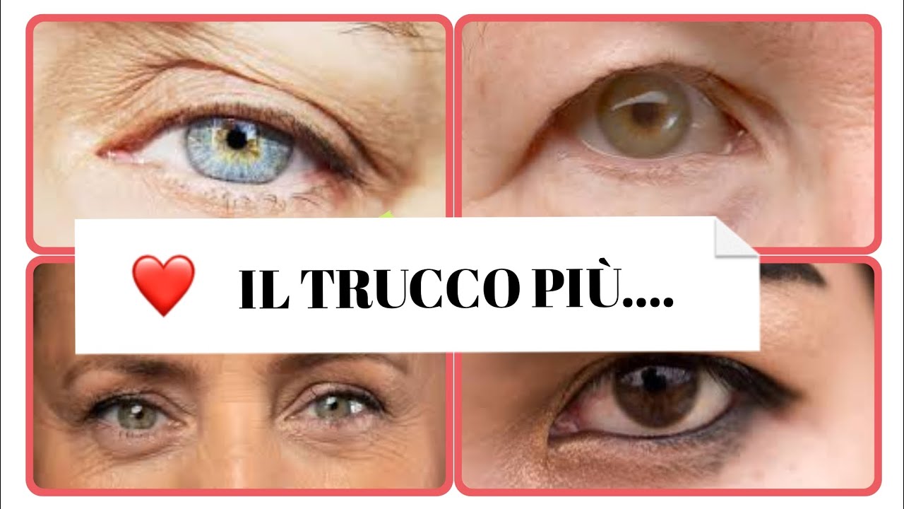 Il TRUCCO per occhi con PALPEBRA CADENTE  (Sveliamolo una volta per TUTTE) !!!