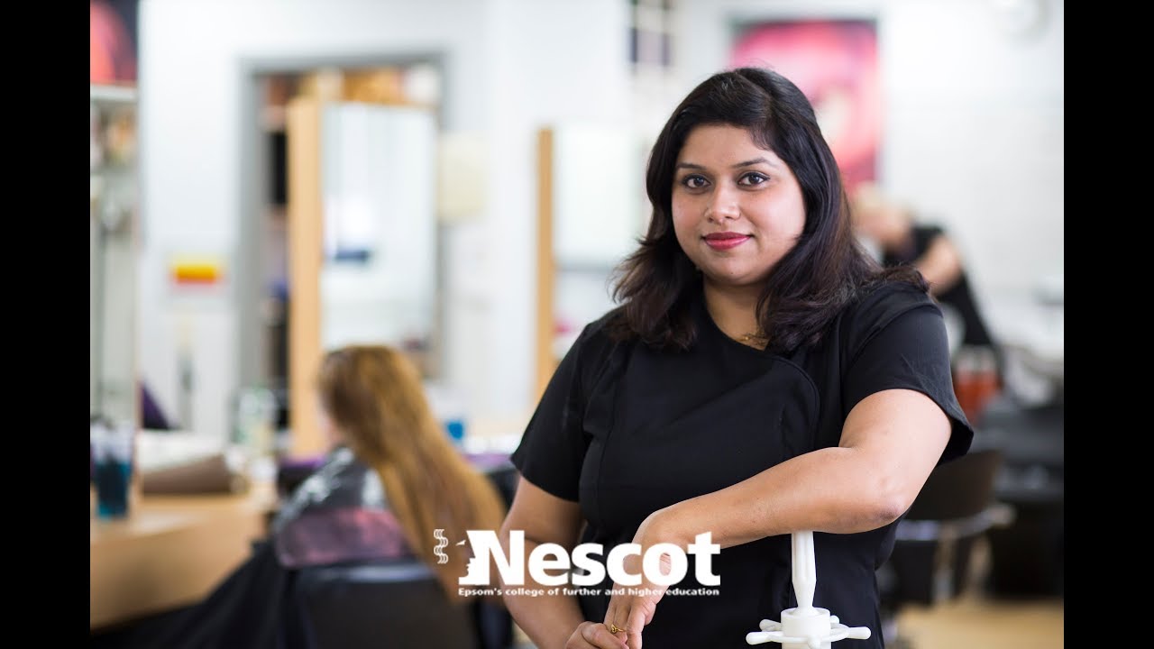 Studying at Nescot: Dona, Adult Hairdressing Level 2
