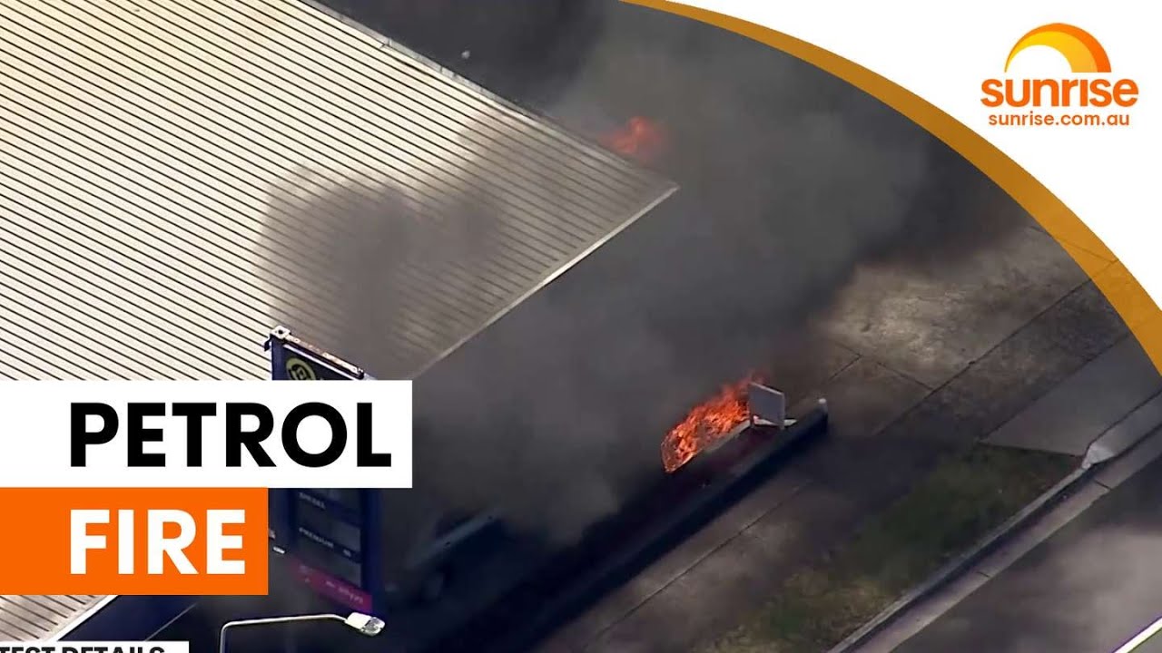 Massive fire destroys Sydney petrol station | Sunrise