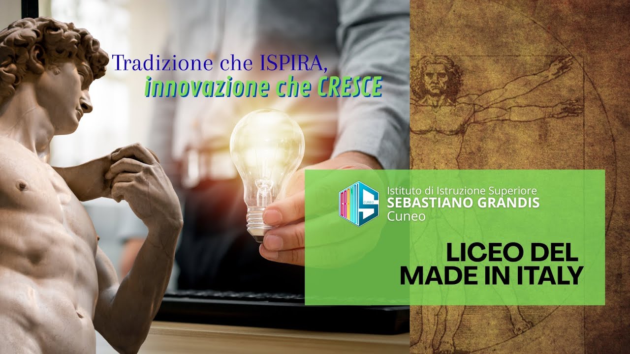 Il Grandis presenta il nuovo Liceo del Made in Italy