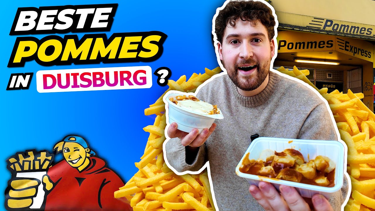 DIE BESTEN POMMES DER STADT?! 🧐🍟 ICH TESTE 