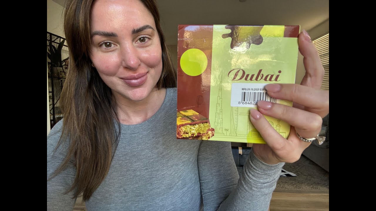 My first impression of the zemus Dubai chocolate bar