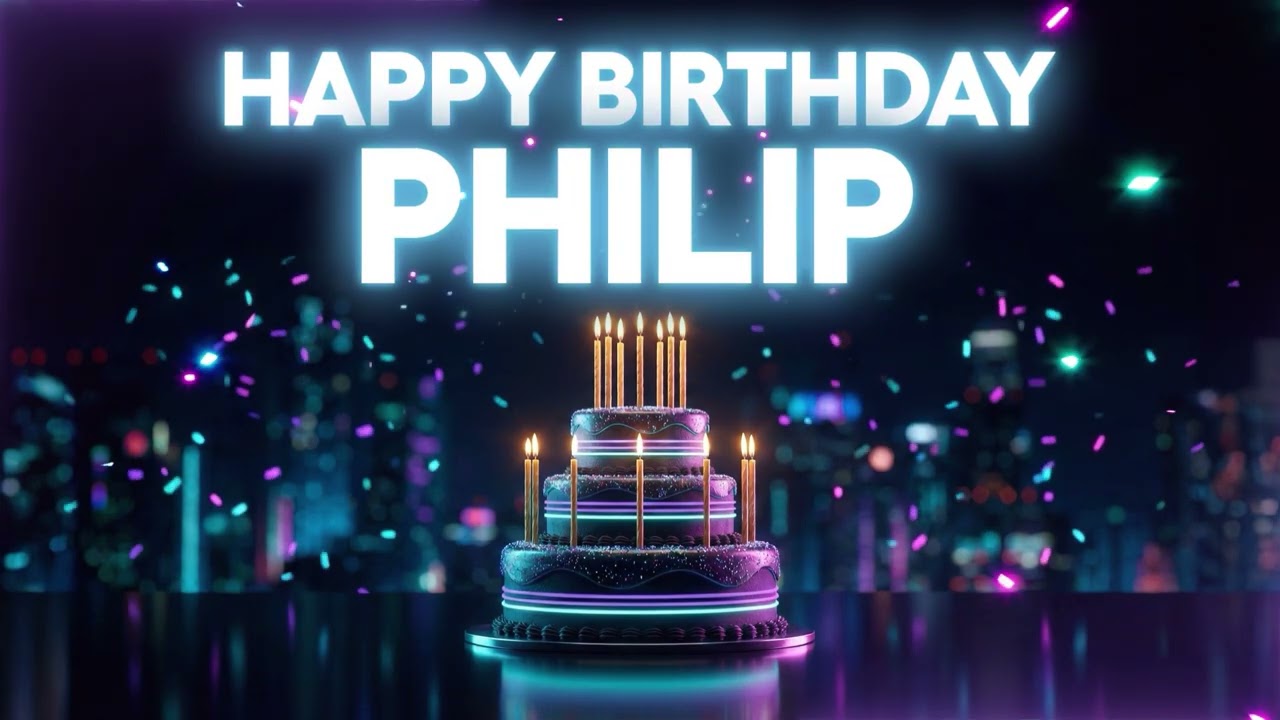 Happy Birthday Philip Song 🎂 The Original Melody
