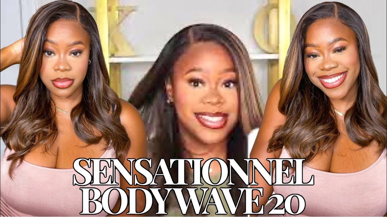 GOT HER TOGETHER! | Sensationnel Butta Human Hair Blend Lace Front Wig - BODY WAVE 20