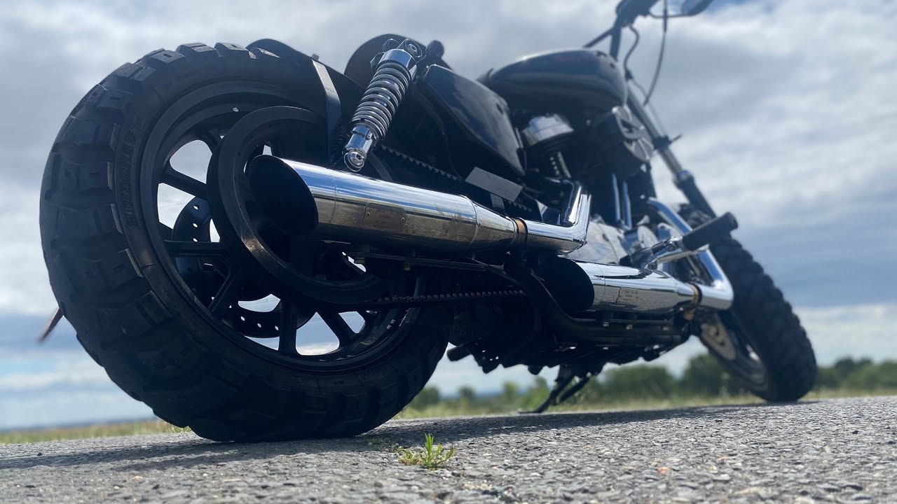 Harley Davidson Iron 883XL open up to 1200ccm. Dr. Jekill & Mr. Hyde Exhaust. 😍