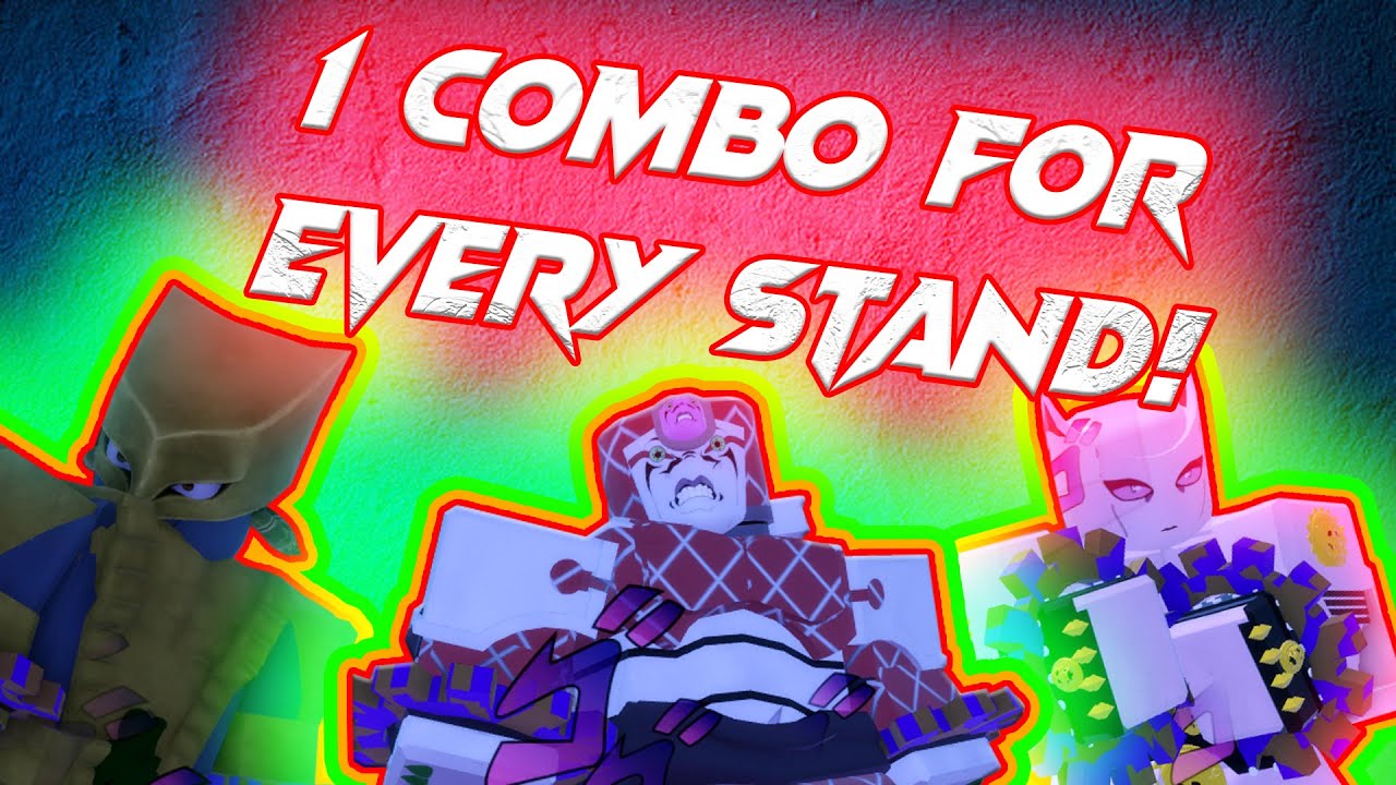 [N the jojo game] 1 COMBO FOR EVERY STAND! #part1