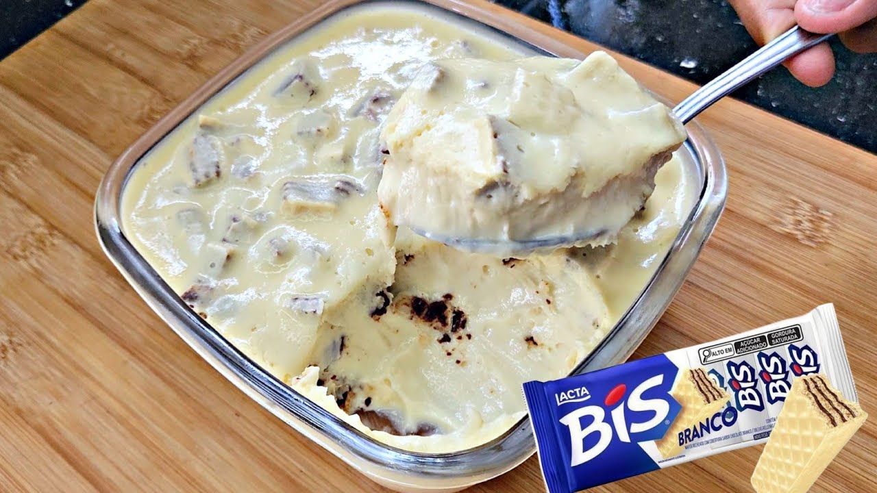 FAZ HOJE MESMO 😱 SOBREMESA DE BIS BRANCO 🔥