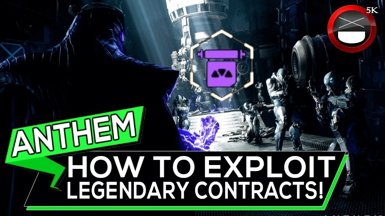 Anthem - How To Exploit Legendary Contracts!