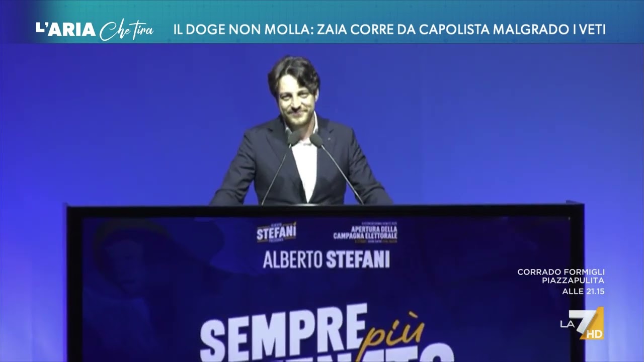 Il Doge non molla: Zaia corre da capolista malgrado i veti