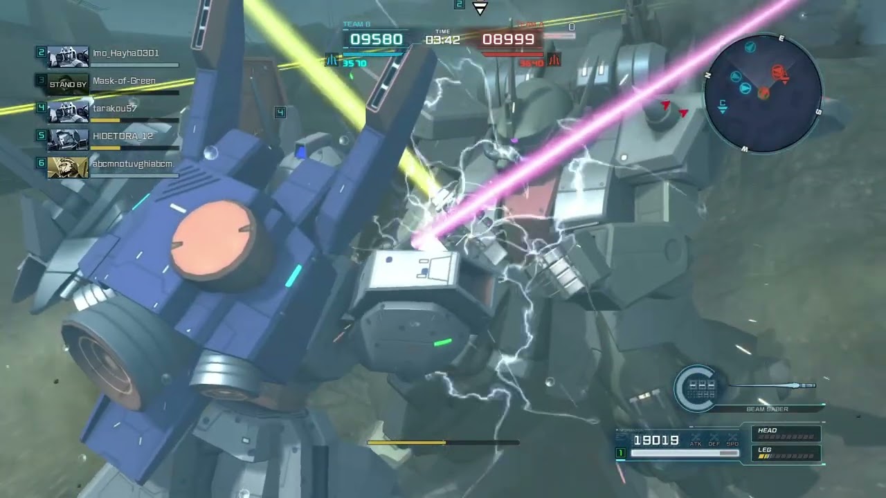 機動戦士ガンダム　バトルオペレーション２　ジェガン　バーナム隊　⑤