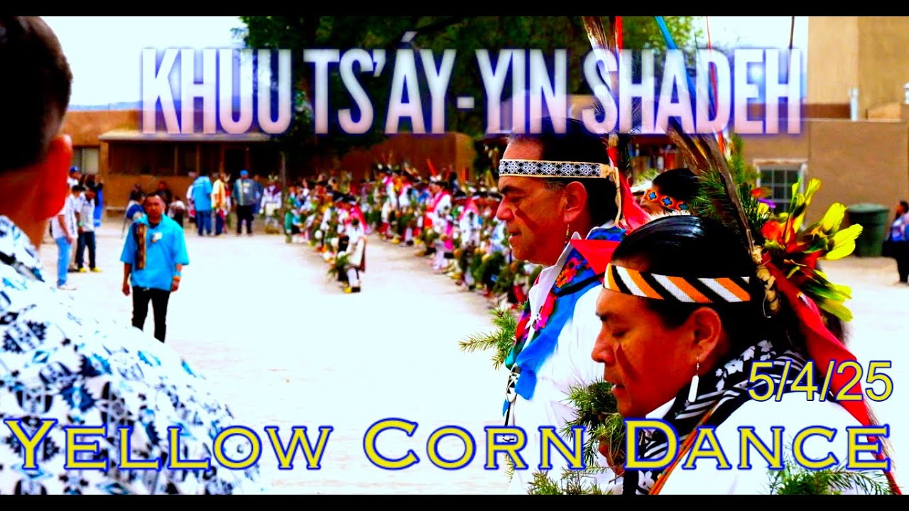 Yellow Corn Dance Khuú Ts’áy-Yin Shadeh 5/4/2025 #OhkayOwingeh #nativeamerican #newmexico