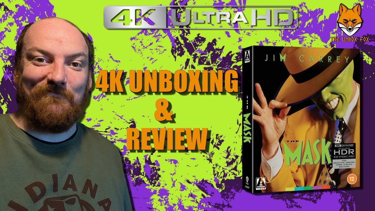 THE MASK ARROW 4K Review — Warning: Side Effects May Include Superpowers #4K #arrowvideo #review