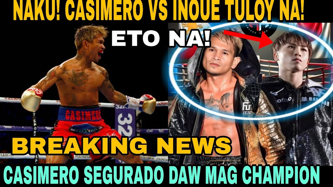 BREAKING NEWS! CASIMERO VS TULOY ANG MEGA FIGHT😲! ALAS SEGURADO MAGIGING CHAMPION ULI! #viral 