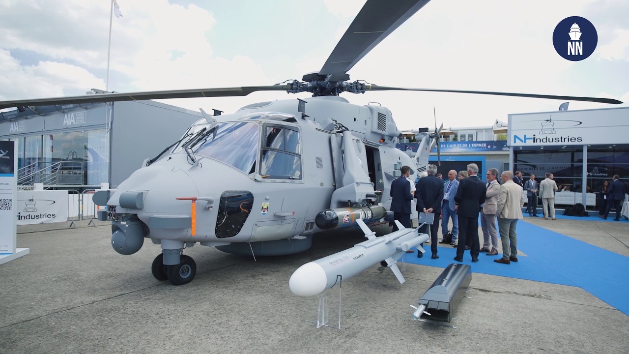 German Navy NH90 Sea Tiger at Paris Air Show 2025