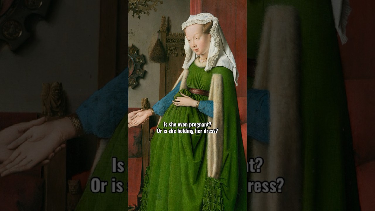 The famous Arnolfini Portrait. #history #art #painting