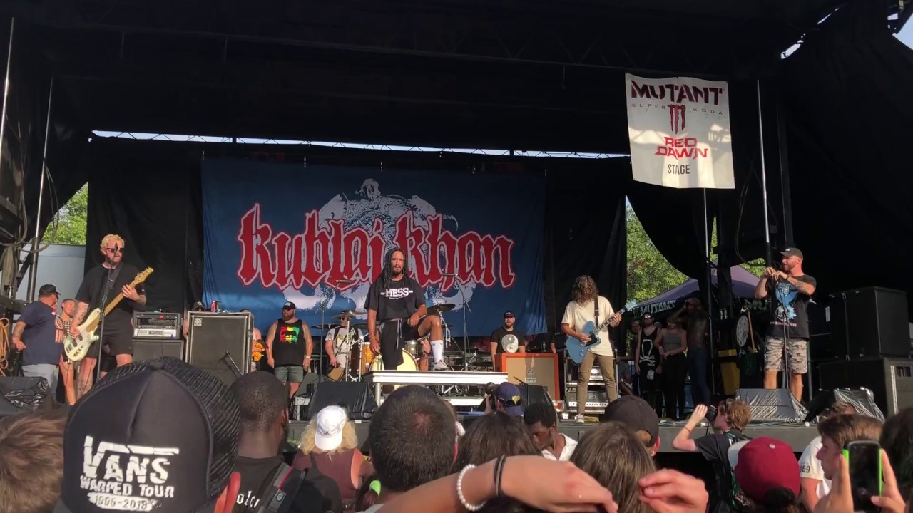 The Guilty Dog - Kublai Khan (Live at Vans Warped Tour 2018 - Charlotte, NC: 7/30/18)