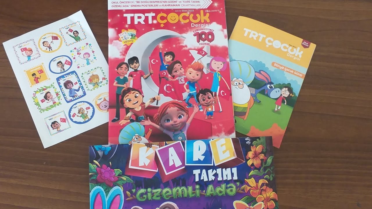 TRT &Ccedil;OCUK DERGİ / 2023 ekim ayı &ccedil;ocuk dergi - #dergi  #TRT&ccedil;ocuk 2023 ekim ayı