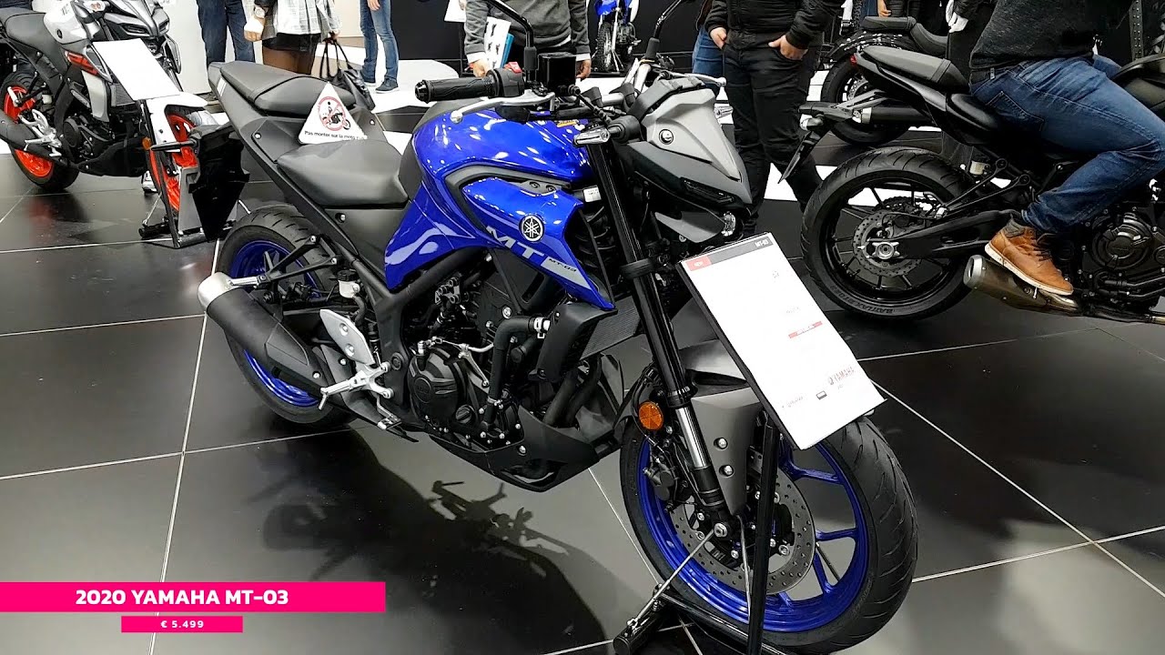 walkaround 2020 YAMAHA MT-03  Exterior and Interior