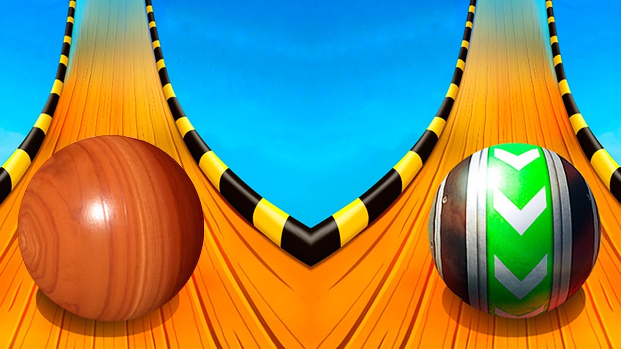 Sky Rolling Ball 3D vs Squeeze and Roll - Satisfying Roll Up Balls 3D Games
