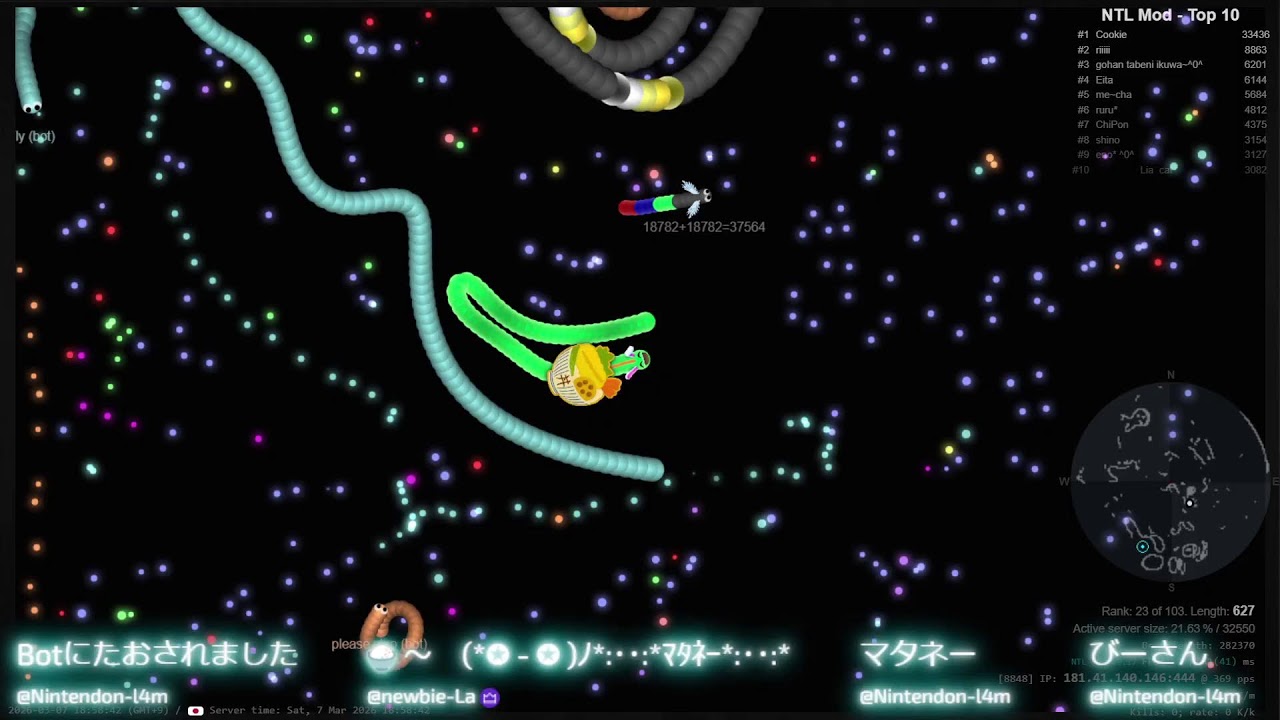 スリザリオ normal ＆ enjoy sometime drawing server by Nintendon Live