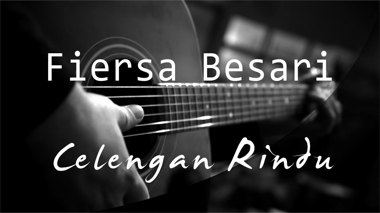 Celengan Rindu - Fiersa Besari ( Acoustic Karaoke )