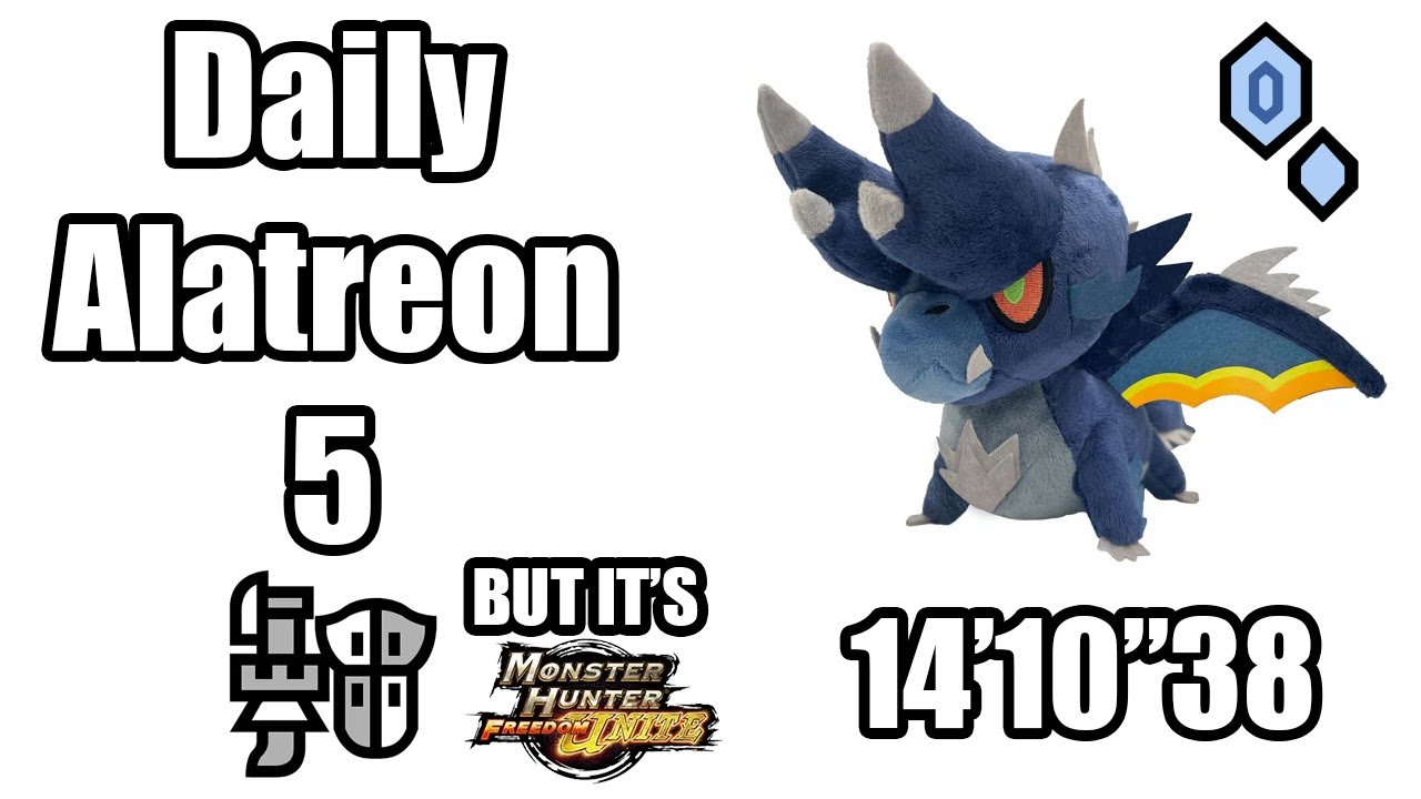 Alatreon Every Day #5 But It's MHFU Gunlance