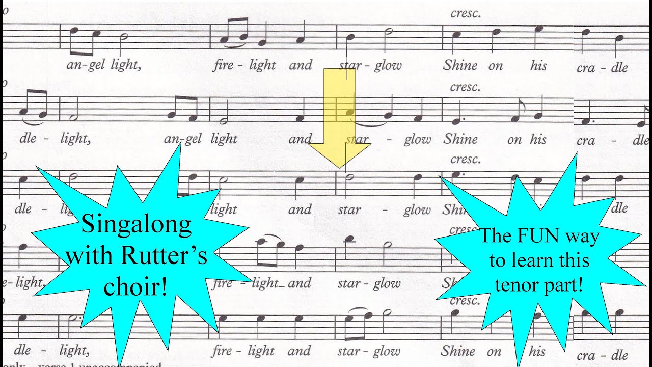Candlelight Carol - Tenor