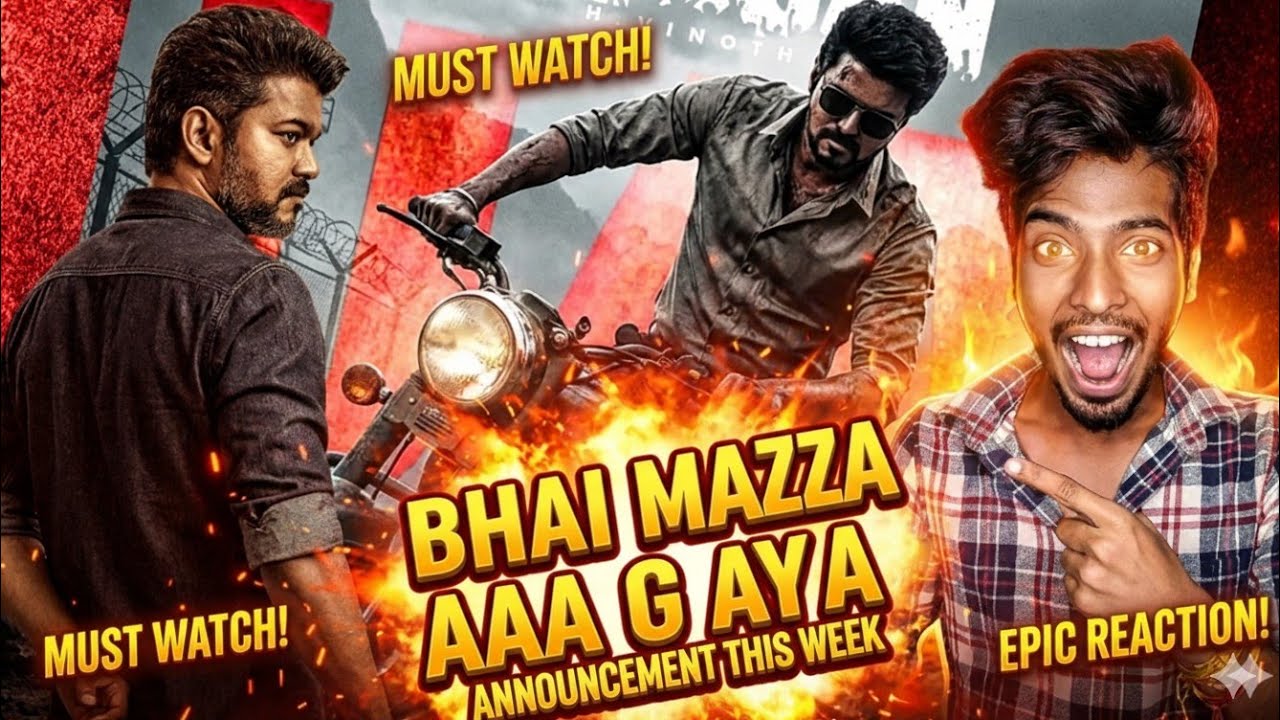 FINALLY! Thalapathy Vijay New Movie Update & Big Announcement! 💥 (Don't Miss) Jan Neta Release Date🚨
