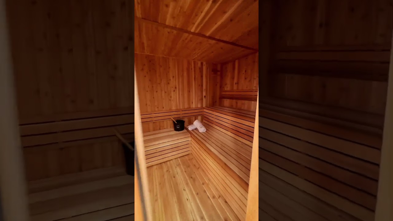 Outdoor Sauna Build #sauna #diy