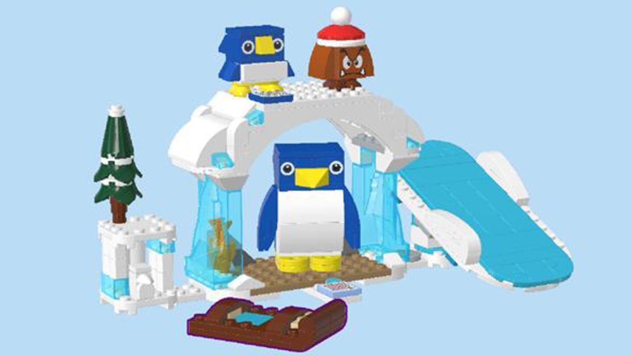 LEGO Penguin Family Snow Adventure Set Instructions | 71430 | LEGO Super Mario Expansion Set